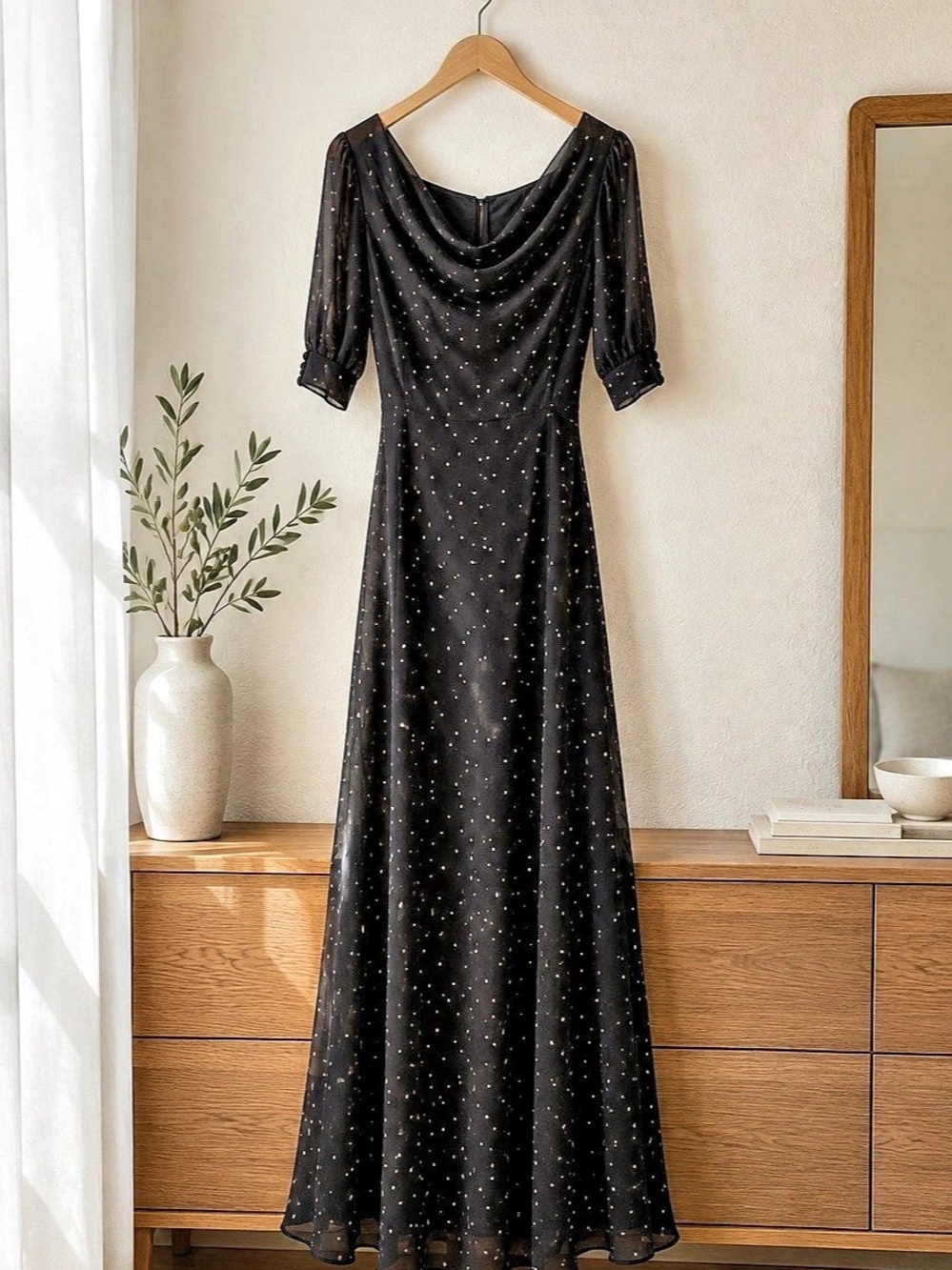 Black Maxi Dress Like New
